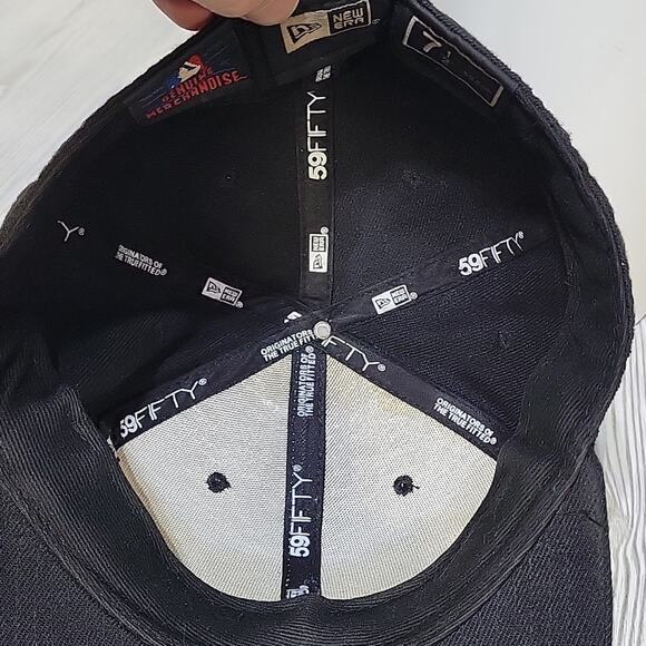 New Era 59Fifty MLB Pirates Hat, Black, Baseball Hat - Picture 6 of 9